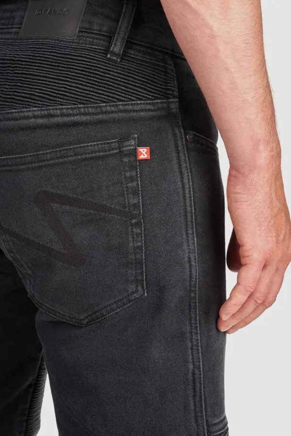 Pando Moto Karl Devil AAA Motorjeans Black> Motorjeans