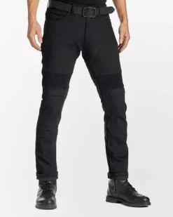 Pando Moto Karldo Slim Motorjeans Black><noscript><img width=