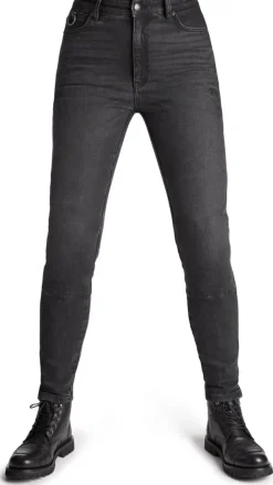 Pando Moto Kaya Slim Motorjeans Grey><noscript><img width=