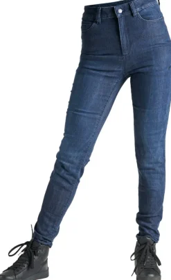 Pando Moto Kusari Lady Motorjeans Blue> Motorjeans