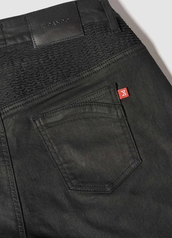 Pando Moto Lorica Black A Motorjeans with Cordura> Motorjeans