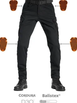 Pando Moto Mark AAA Motorjeans Black><noscript><img width=
