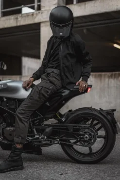 Pando Moto Mark Motorjeans Olive> Motorbroeken