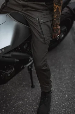 Pando Moto Mark Motorjeans Olive><noscript><img width=