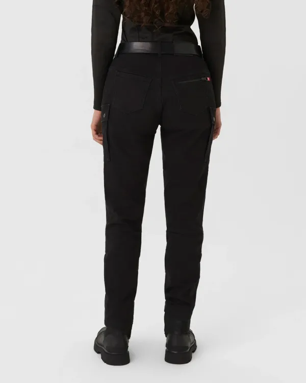Pando Moto Mila Cargo Motorjeans Black> Motorbroeken|Motorjeans