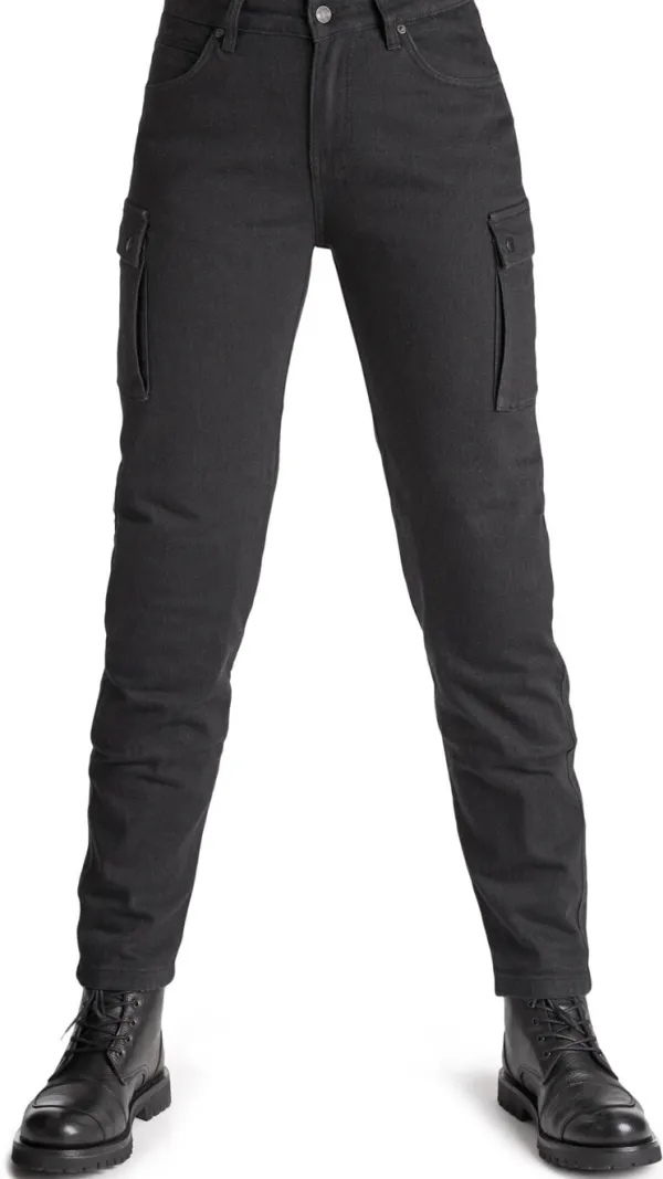 Pando Moto Mila Cargo Motorjeans Black> Motorbroeken|Motorjeans
