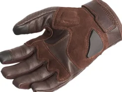 Pando Moto Onyx Gloves Brown> Motorhandschoenen