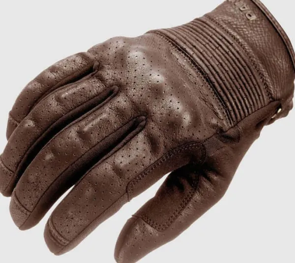 Pando Moto Onyx Gloves Brown> Motorhandschoenen