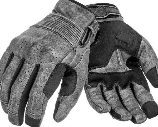 Pando Moto Onyx Gloves Grey> Motorhandschoenen