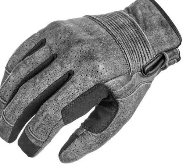 Pando Moto Onyx Gloves Grey> Motorhandschoenen