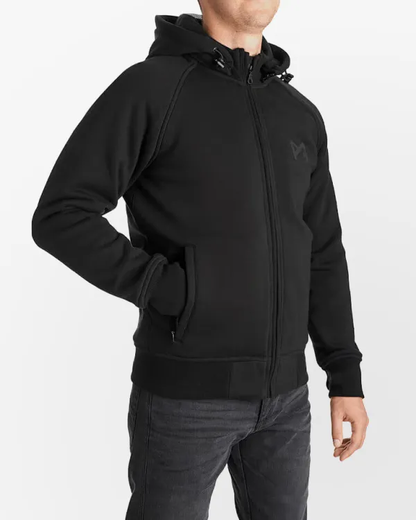 Pando Moto Phantom-Moto-Hoodie Motorhoodie Black> Motorhoodies|Motorjassen