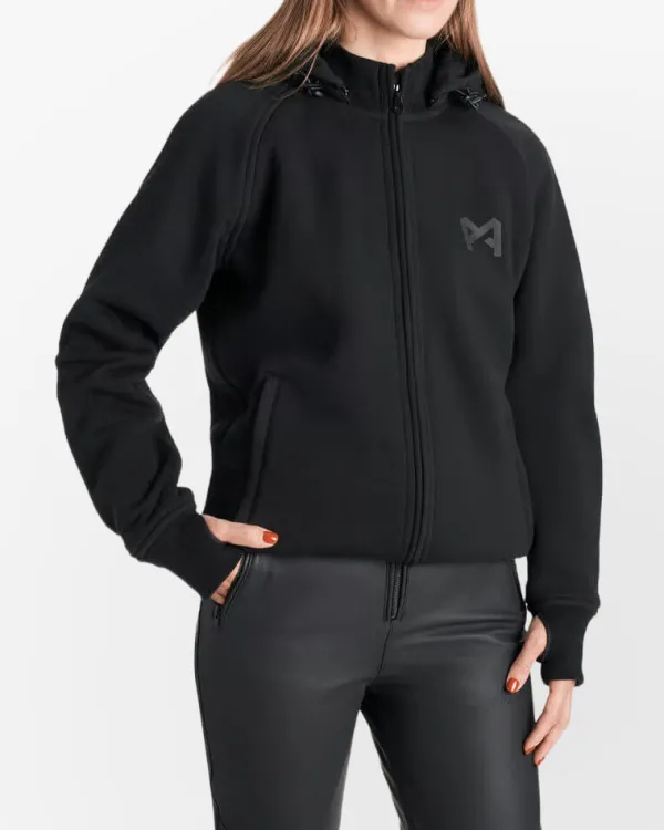 Pando Moto Phantom-Moto-Hoodie Motorhoodie Black> Motorhoodies|Motorjassen