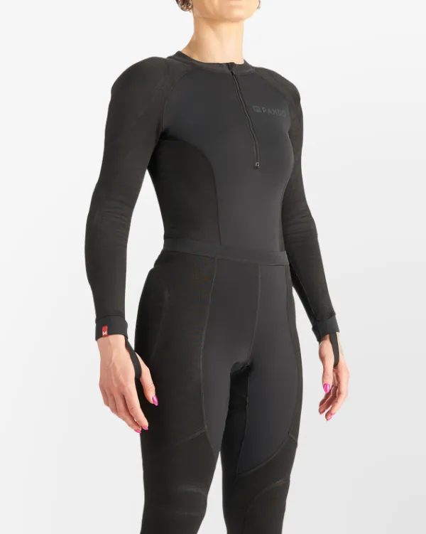 Pando Moto Shell Women 02 Armored Motorcycle Baselayer / body Black> Protectievesten En Onderkleding