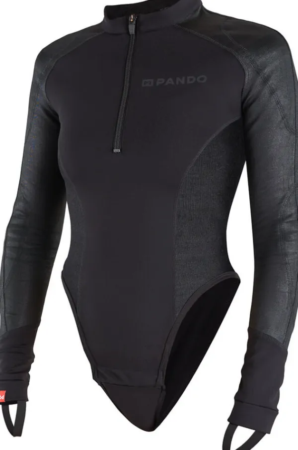 Pando Moto Shell Women Armored Motorcycle Baselayer / Body Black> Protectievesten En Onderkleding