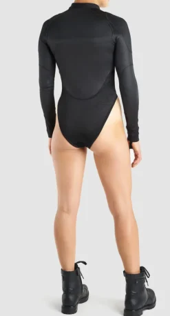 Pando Moto Shell Women Armored Motorcycle Baselayer / Body Black><noscript><img width=