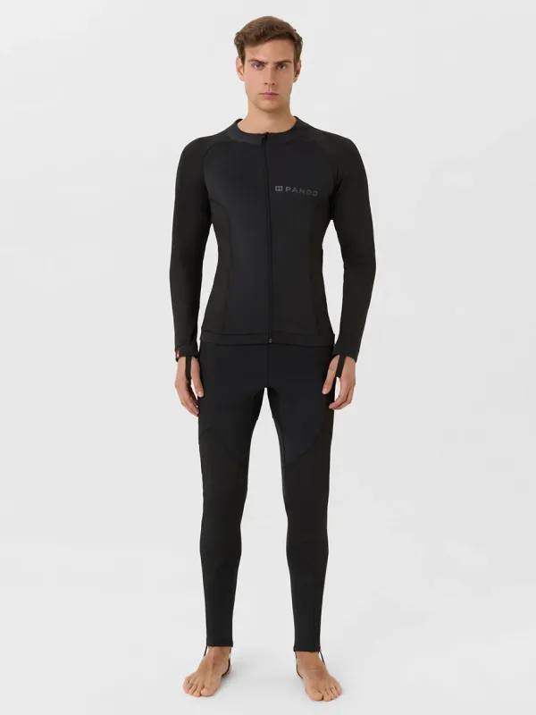 Pando Moto Skin-Uh-Aaa Black> Protectievesten En Onderkleding