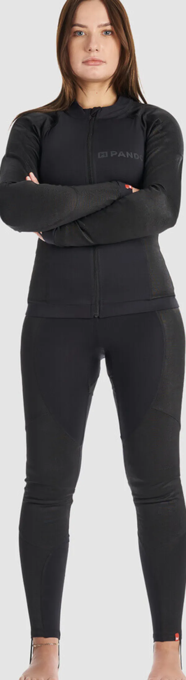 Pando Moto Skin-Uh-Aaa Black> Protectievesten En Onderkleding