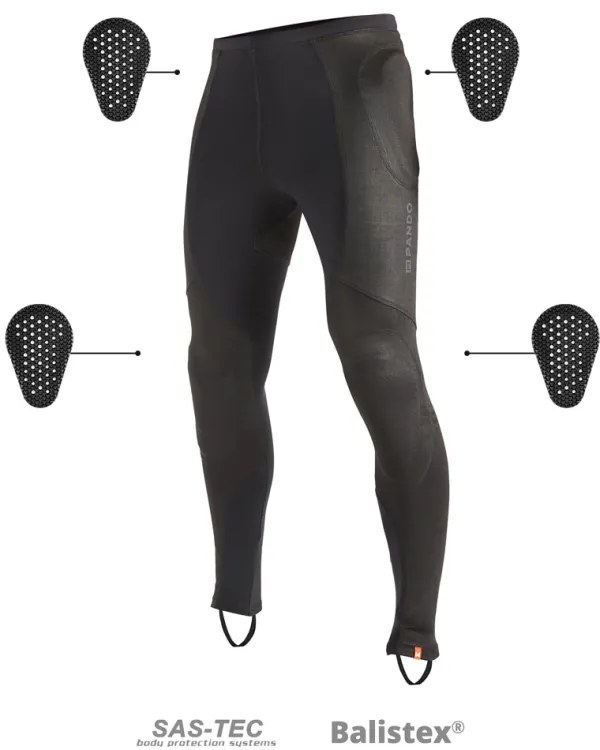 Pando Moto Skin UH 03 Armored Leggings> Protectievesten En Onderkleding