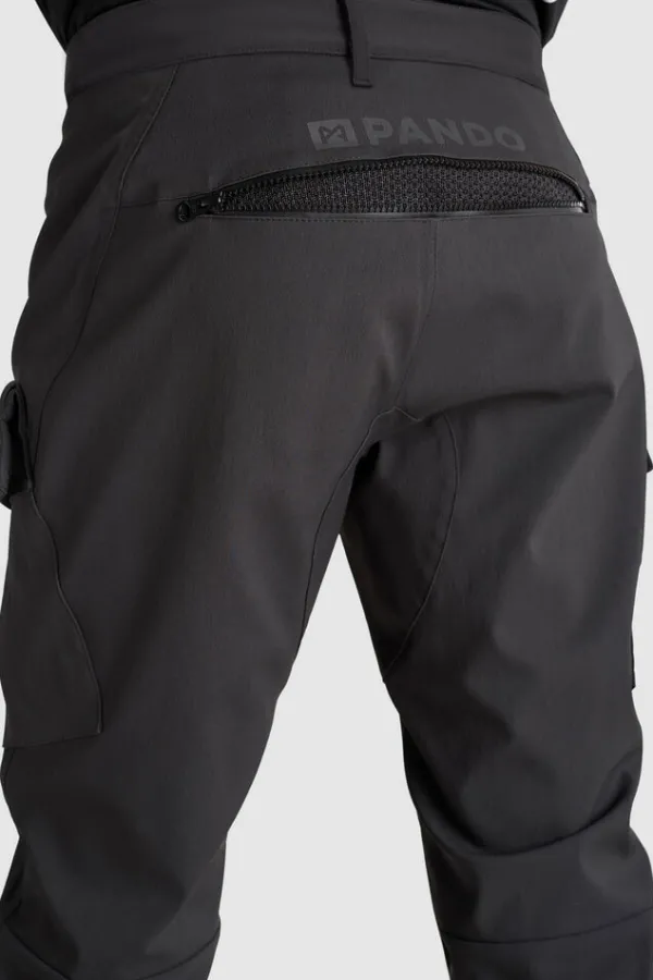 Pando Moto Triton Waterproof Slim Motorjeans Black> Motorbroeken|Motorjeans