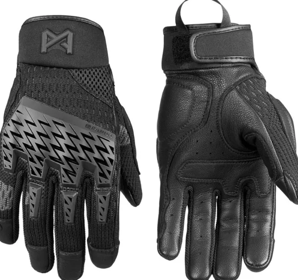 Pando Moto Vidar Gloves Black> Motorhandschoenen