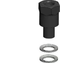 Quad Lock Adapter smartphone houder voor montage an spiegelstang - M8/M10 Adapter smartphone houder voor montage an spiegelstang - M8/M10> Telefoonhouders
