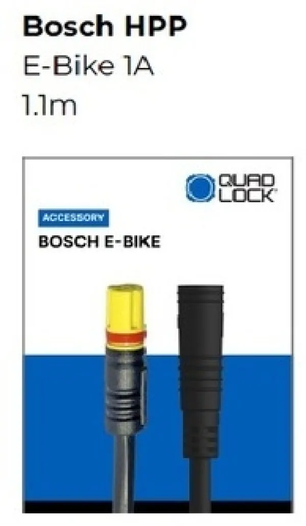 Quad Lock Cycle Bosch Power Cable> Telefoonhouders