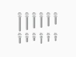 Quad Lock Replacement Screw Set> Telefoonhouders