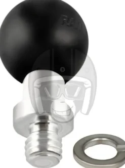 RAM Ball Connected To 3/8 Threated 1" Ball> Telefoonhouders