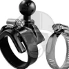 RAM Base With Ball & Straps 1/2" To 2> Telefoonhouders