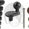 RAM Fork Stem Base With 1" Ball> Telefoonhouders