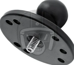 RAM 2.5" Round Base1" Ball & 1/4-20Thread> Telefoonhouders