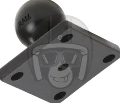 RAM 2X 1.7" Base With 1" Ball> Telefoonhouders