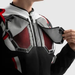 Rebelhorn Borg 2 Motorjas Black/Grey/Red><noscript><img width=
