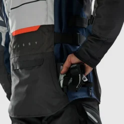 Rebelhorn Cubby 5 Motorjas Blue/Grey/Red><noscript><img width=