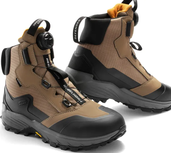 Rebelhorn Defender Boots Desert>Heren Korte Motorlaarzen|Heren Motorlaarzen