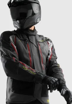 Rebelhorn Hardy 3.0 Motorjas Anthracite/Grey/Yellow><noscript><img width=