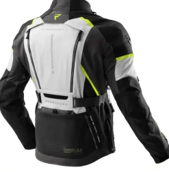 Rebelhorn Hardy 3.0 Motorjas Black/Grey/Fluo Yellow><noscript><img width=