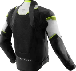 Rebelhorn Hiflow 5 Motorjas Black/Grey/Fluo Yellow><noscript><img width=