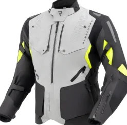 Rebelhorn Hiker 4 Motorjas Black/Grey/Fluo Yellow><noscript><img width=
