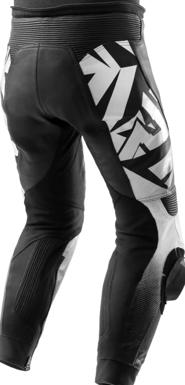 Rebelhorn Inferno Motorbroek Black/White> Motorbroeken