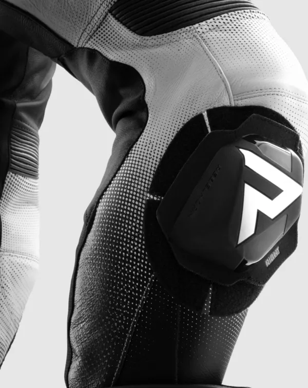 Rebelhorn Inferno Motorbroek Black/White> Motorbroeken