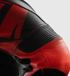 Rebelhorn Inferno Motorbroek Black/Fluo Red> Motorbroeken