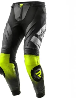 Rebelhorn Inferno Motorbroek Black/White/Fluo Yellow><noscript><img width=