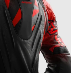 Rebelhorn Inferno Motorjas Black/Fluo Red><noscript><img width=