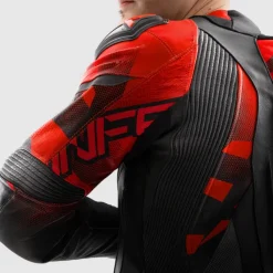 Rebelhorn Inferno Motorjas Black/Fluo Red><noscript><img width=