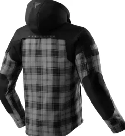 Rebelhorn Shifter Shirt Motorhoodie Black/Grey><noscript><img width=