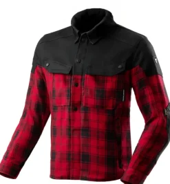 Rebelhorn Shifter Shirt Motorhoodie Black/Red> Motorhoodies|Motorjassen