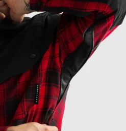 Rebelhorn Shifter Shirt Motorhoodie Black/Red><noscript><img width=