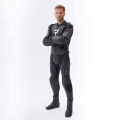 Rebelhorn Veloce Motorbroek Black/White><noscript><img width=