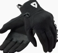 REV'IT Access Gloves Black/White> Motorhandschoenen